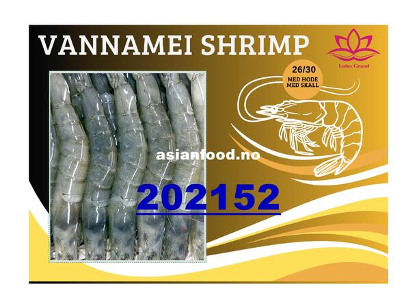 VANNAMEI HOSO Block shrimp 26/30- 10x1kg Tom hop co dau  VIETNAM 