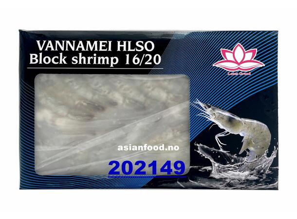 VANNAMEI HLSO Block shrimp 16/20 Tom hop 6x1.8kg  VIET NAM 