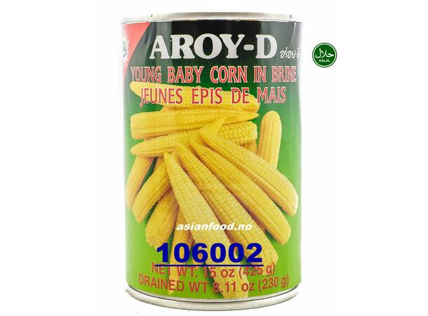 AROY-D canned young baby corn 24x425g Bap non lon  TH