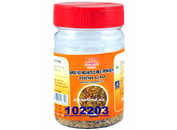 LOTUS Ground roasted rice powder 24x100g Thinh gao  VN 