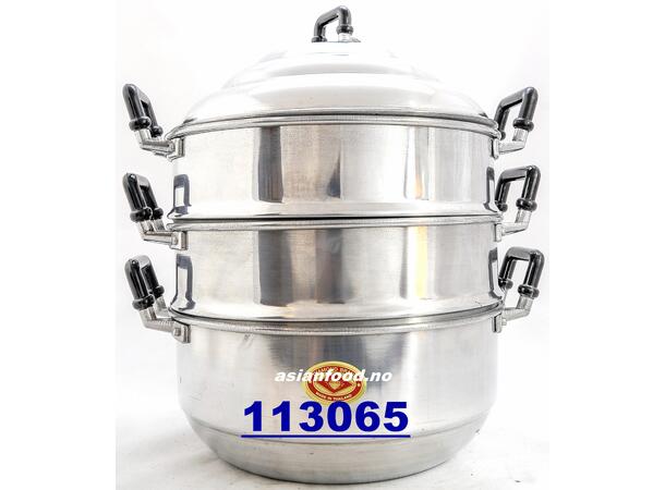 DIAMOND Aluminium steamer 30cm Xung hap nhom  TH 