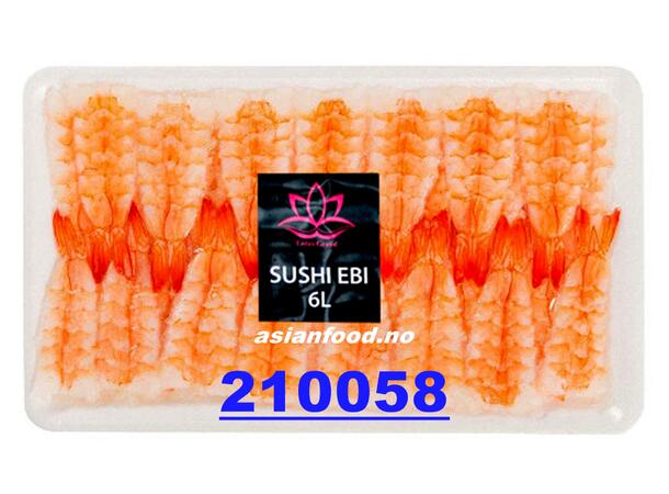 LOTUS Sushi Ebi 6L (ca.10cm-30pcs) Tom sushi chin che doi 20x300g  VN