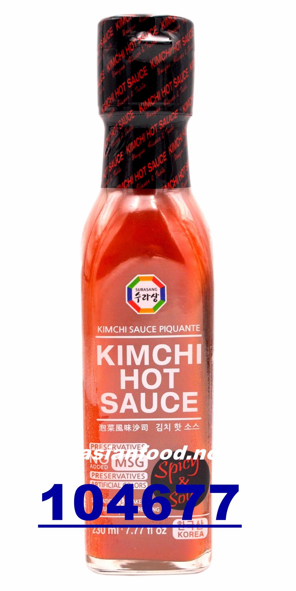 SURASANG Kimchi hot sauce 15x230ml Tuong lam kimchi KR - Asian Food ...